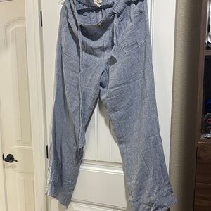 Women's  Blue Pants